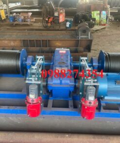 Tời kéo mặt đất JM6 (6Tấn), Tời đôi 2 tang trống 6 tấn, tời nâng hạ dầm 6 tấn